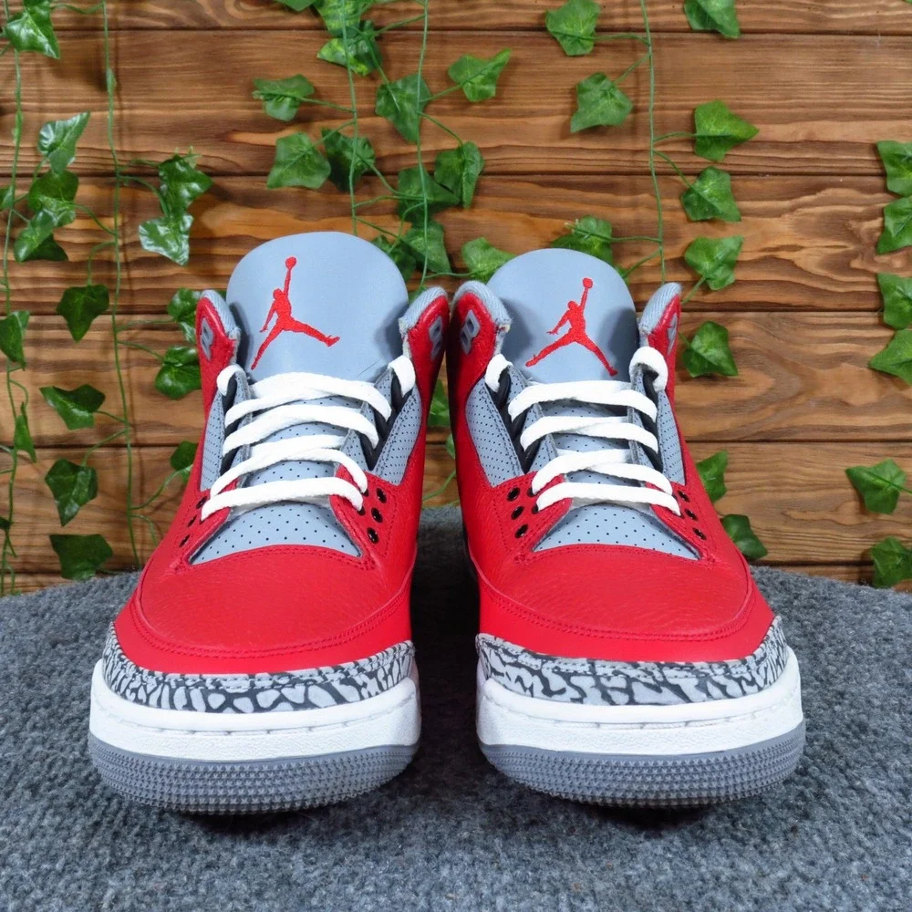 Nike‎ Air Jordan 3 Retro SE Unite CHI Exclusive Mens Basketball Shoes Sz 9.5 Red